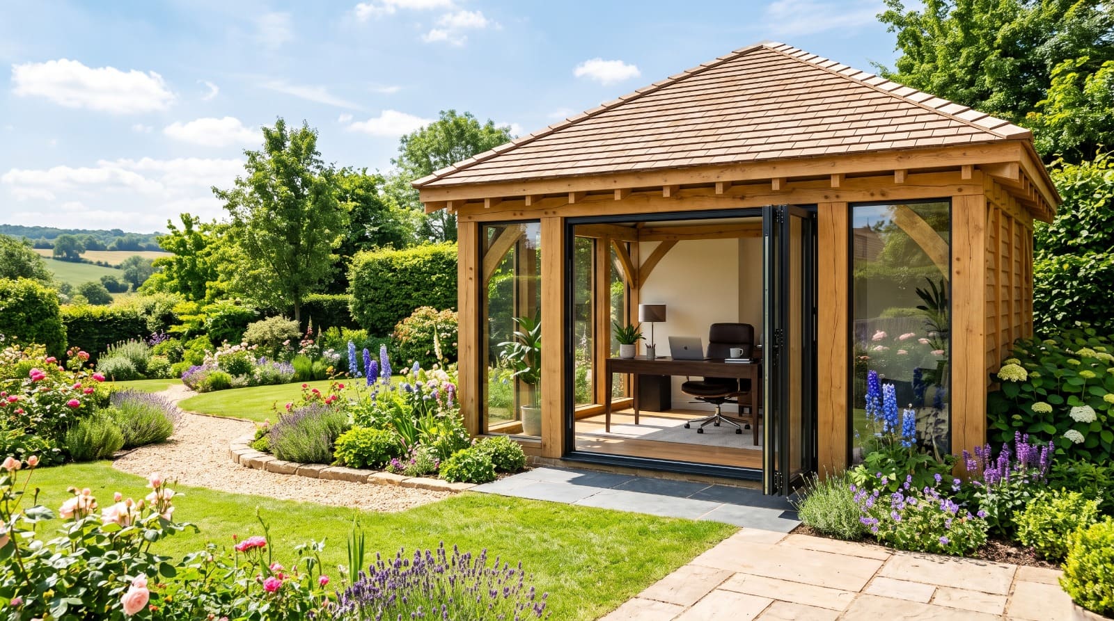 garden office slider image